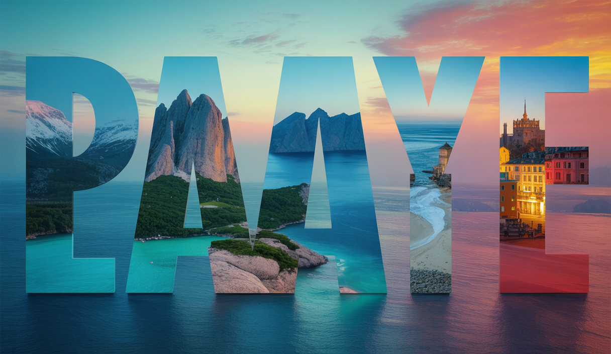 Panorama vibrant des destinations estivales européennes 2025