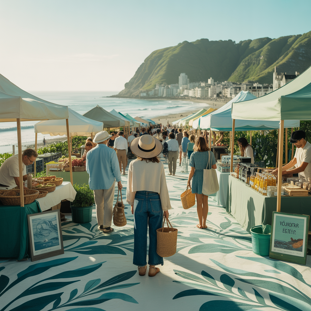 Vue pittoresque de Granville intégrant des éléments de tourisme durable