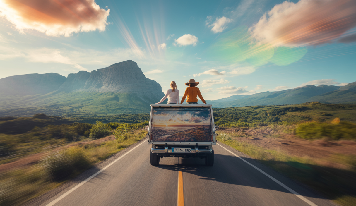 Un roadtrip captivant à travers des paysages américains spectaculaires