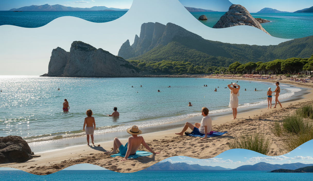 Vue spectaculaire des plages européennes, allant de la Scandinavie à la mer Égée