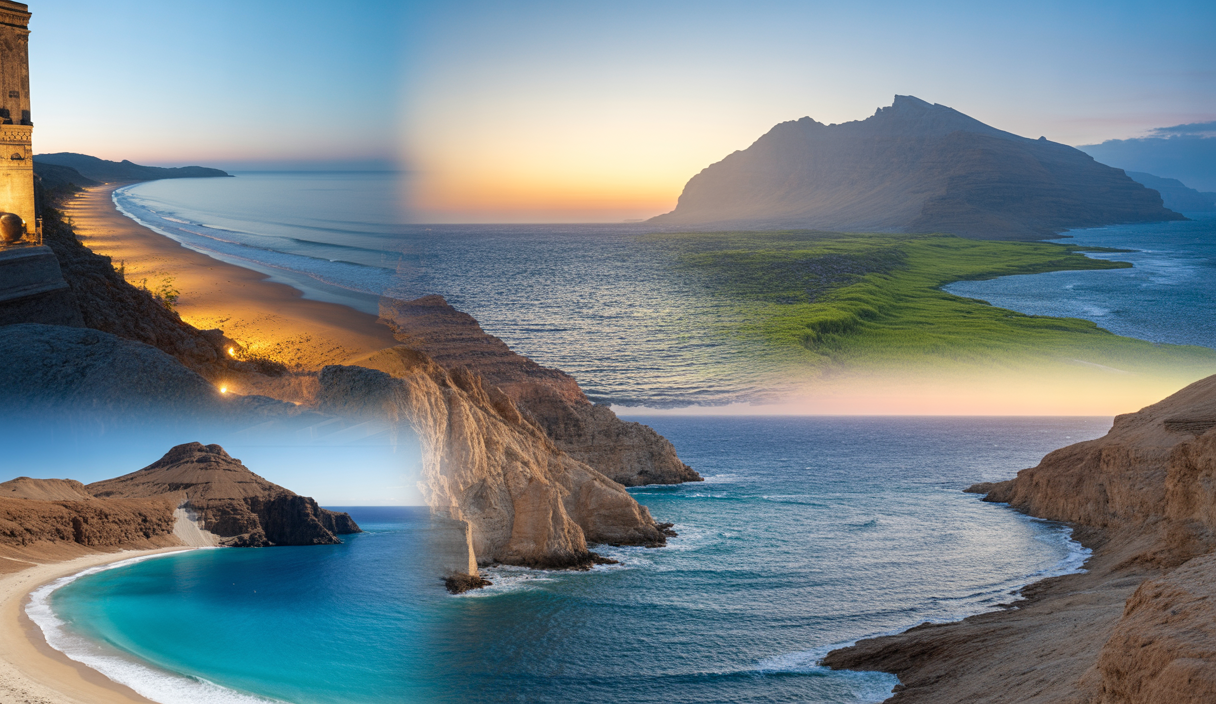 Vue pittoresque des meilleures destinations de voyage pour mai 2025