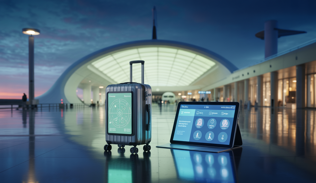 Illustration d'une collaboration technologique innovante entre Cathay Pacific et Apple pour le suivi des bagages