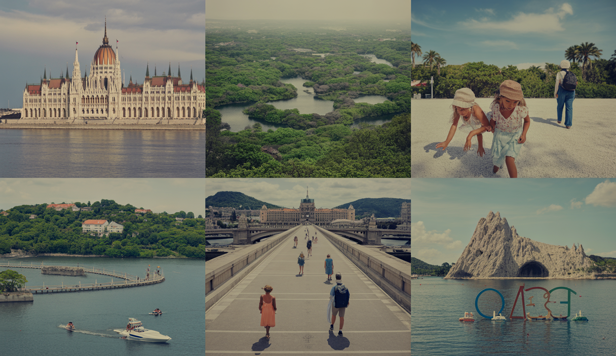 Image vibrante capturant les destinations incontournables de voyage en 2025