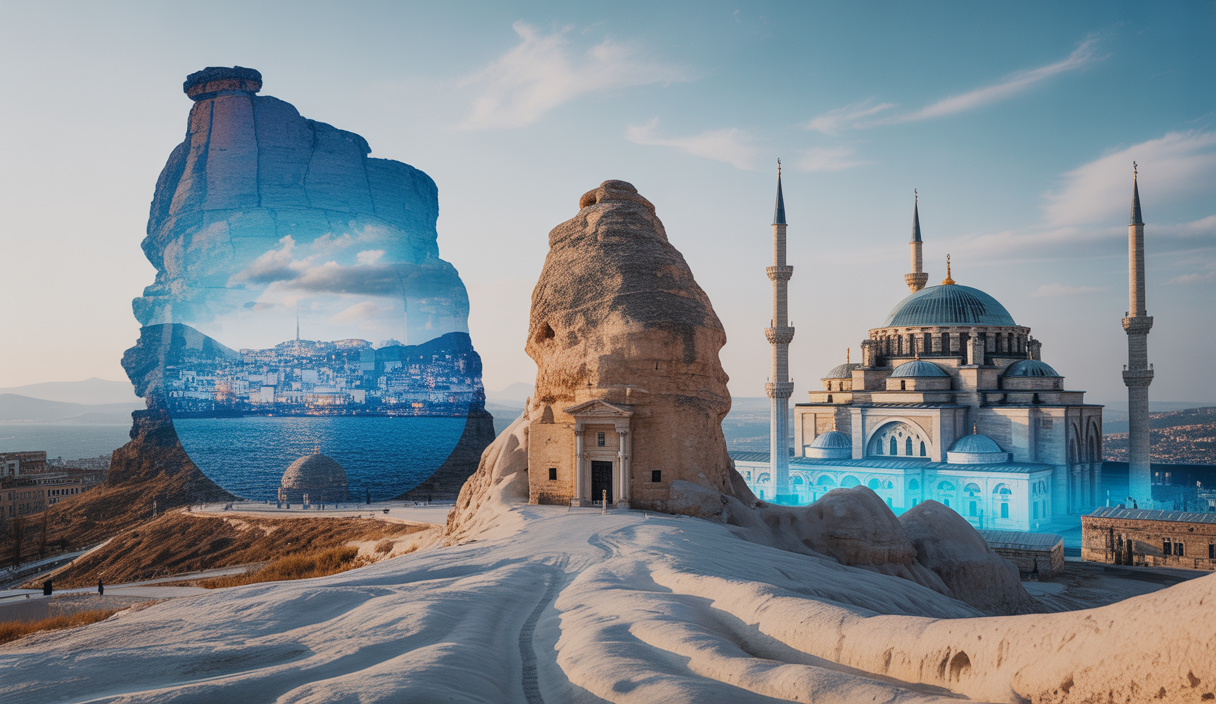 Paysage captivant de la Turquie avec des sites emblématiques